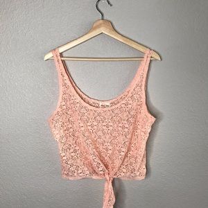 Light pink top